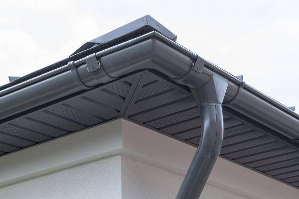 Gutter Hole Repair in Barrington