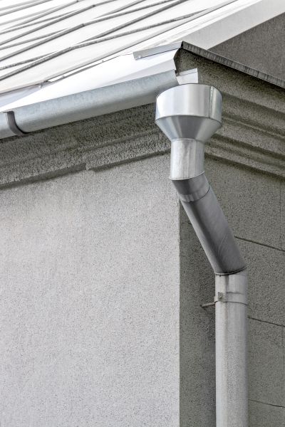 Galvanized Gutter Installation in Barrington