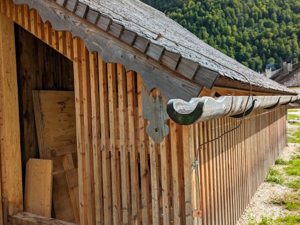 Wood Gutter Repair in Barrington